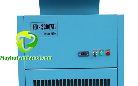 Bảng điều khiển của máy hút ẩm công nghiệp Full FD-2200NL
