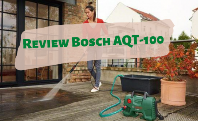 Review máy phun áp lực cao Bosch AQT 100